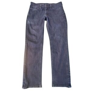 Levis Commuter 511 Slim Fit Jeans Mens 32x27 Dark Wash Blue Stretch